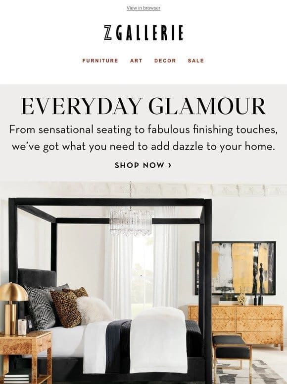 04.03.24 WED PM / Everyday Glamour | Take your home from blah to HURRAH!