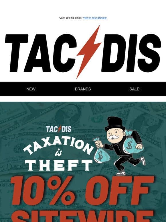 10% OFF SITEWIDE USE CODE: TAX10⚡