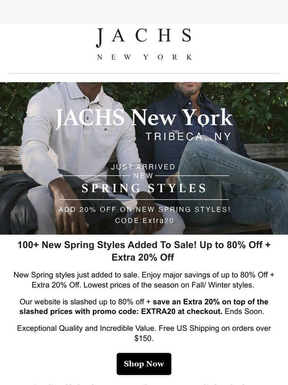 100+ Spring Styles Added to Sale!