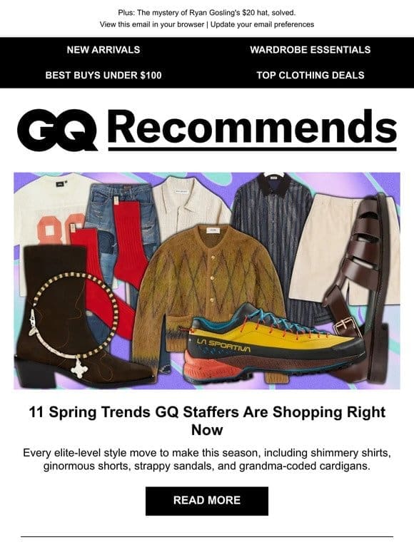 11 Essential Spring Trends GQ Staffers Are Eyeing