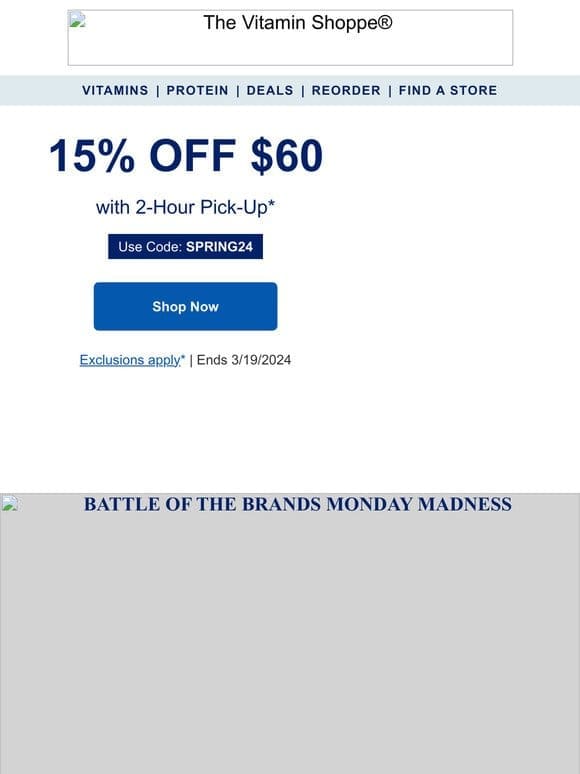 15% off coupon inside