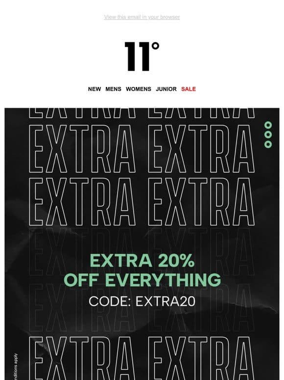 20% OFF EVERYTHING | Limited Time Only