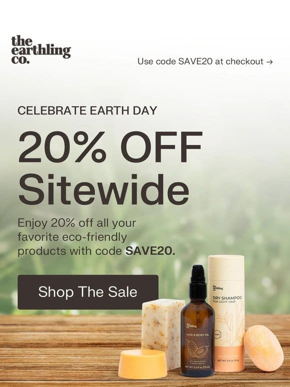 20% OFF EVERYTHING