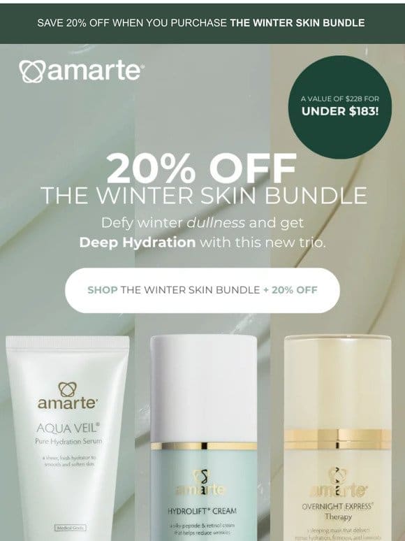 20% OFF – The Winter Skin Bundle