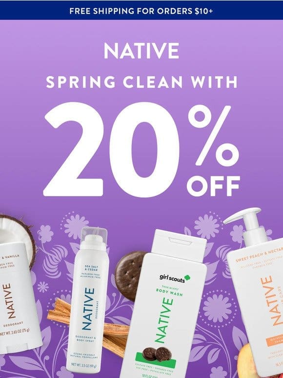 20% off Girl Scout Cookie™ inspired scents