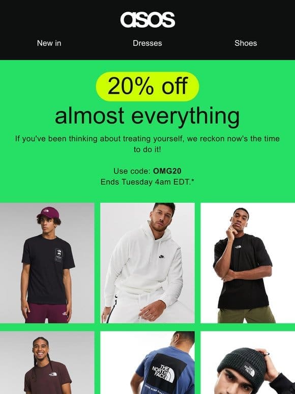 20% off almost everything?!