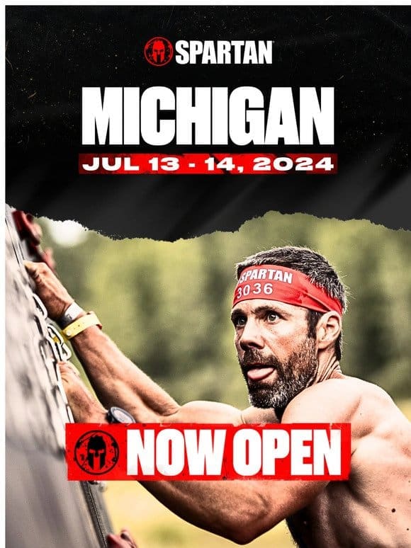 2024 Spartan Michigan: Now Open
