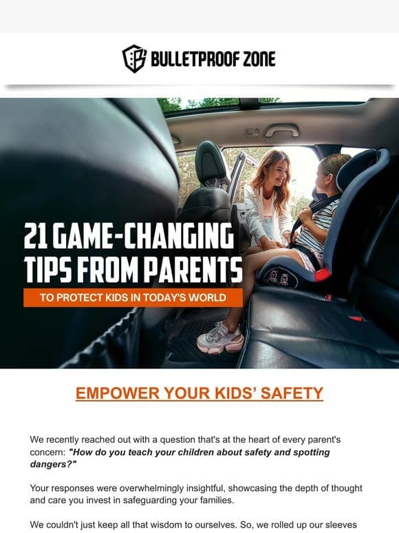 21 Game-Changing Tips from Parents to Protect Kids in Today’s World