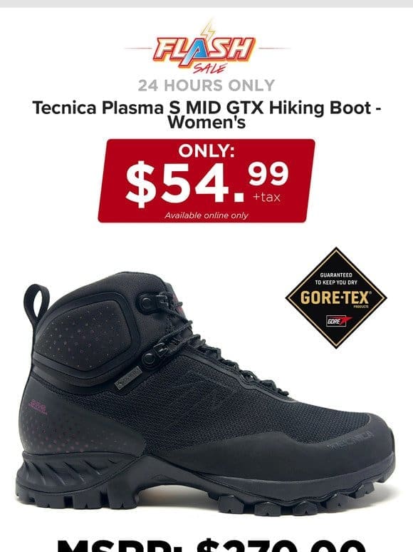 24 HOURS ONLY | TECNICA HIKING BOOT | FLASH SALE