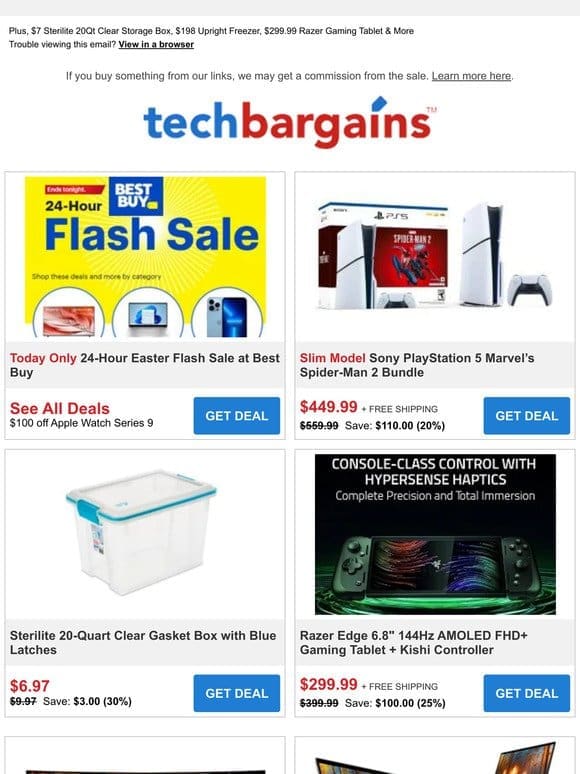 24-Hour Best Buy Flash Sale | $449 Sony PS5 Slim Spider-Man 2 Bundle | $359 Acer Ryzen 7 Laptop
