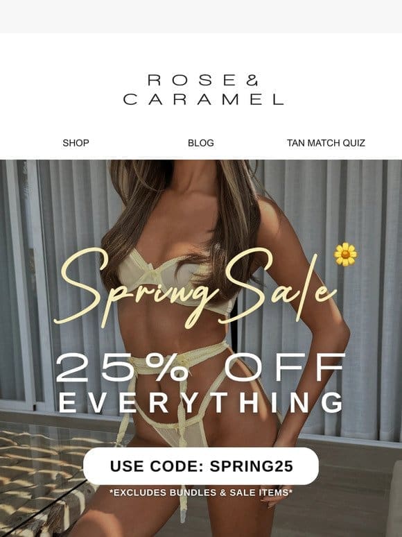 25% OFF Everything