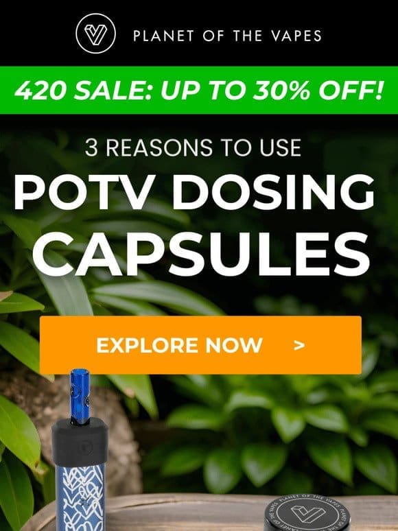 3 Reasons to Use Dosing Capsules