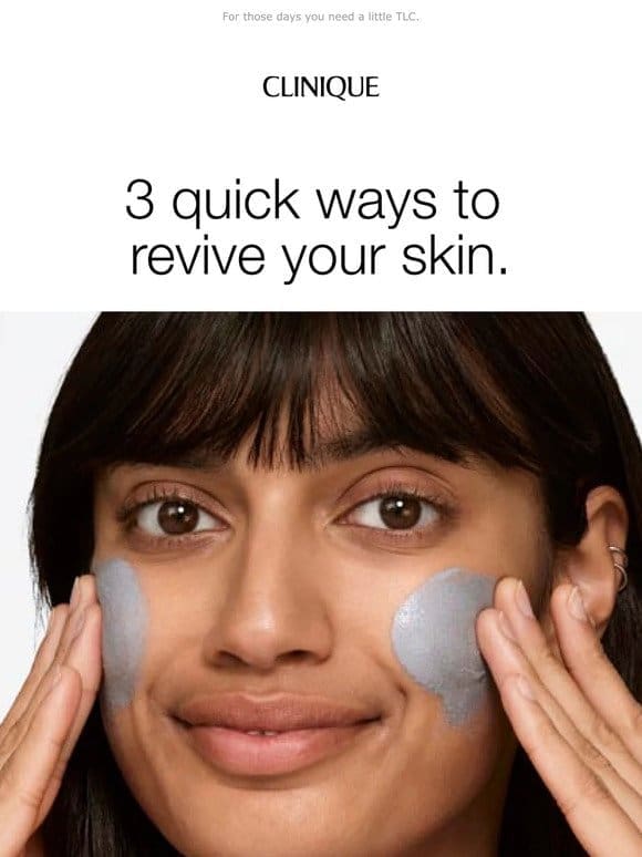 3 easy ways to pamper skin.