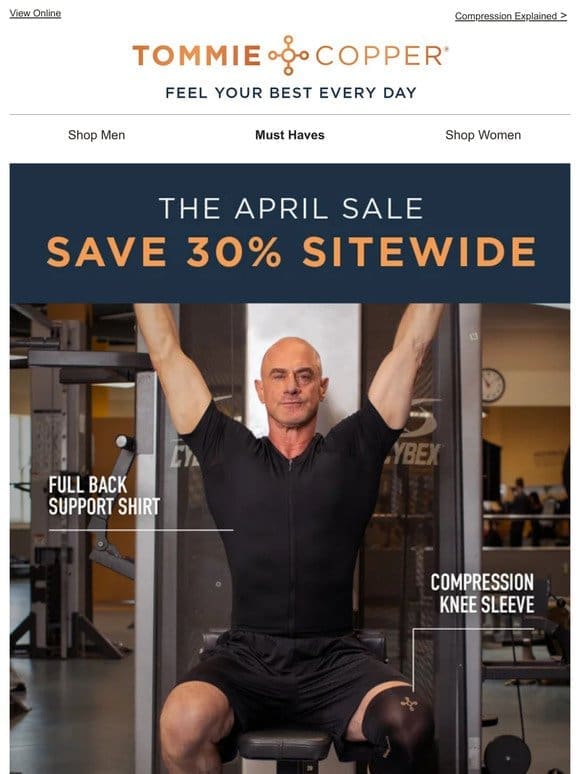 30% off Sitewide | April’s Exclusive Savings Await