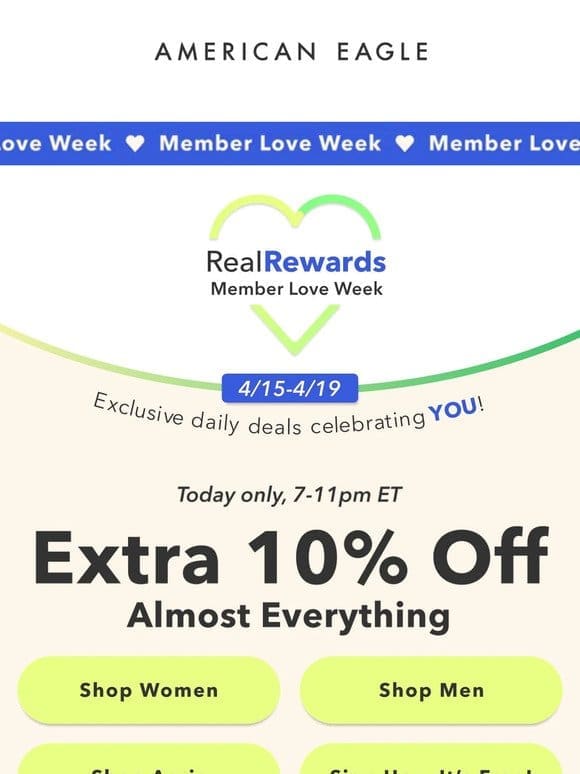 4 HRS ONLY! Extra 10% off almost everything