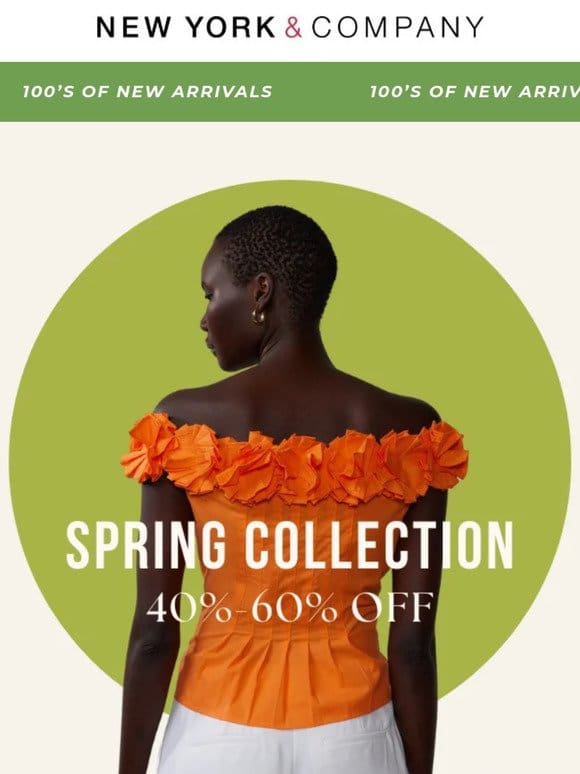 40%-60% Off Spring Must-Haves ️
