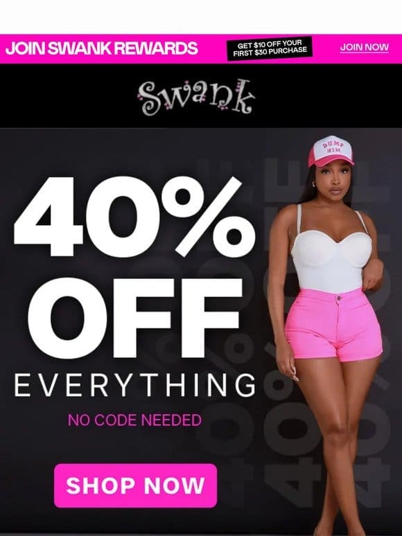 40% Off Everything – Find Your Match!