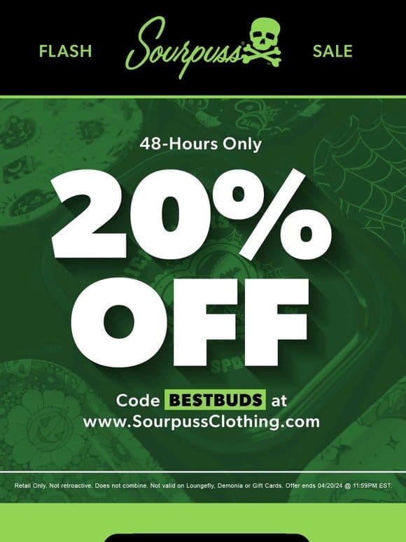 48-HOURS ONLY: 20% Off 4 You