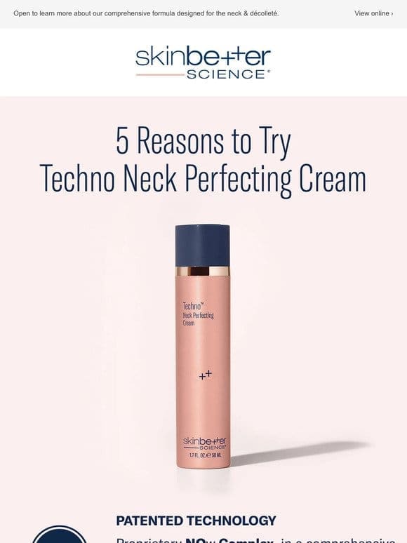 5 Reasons to Try Techno Neck Perfecting Cream