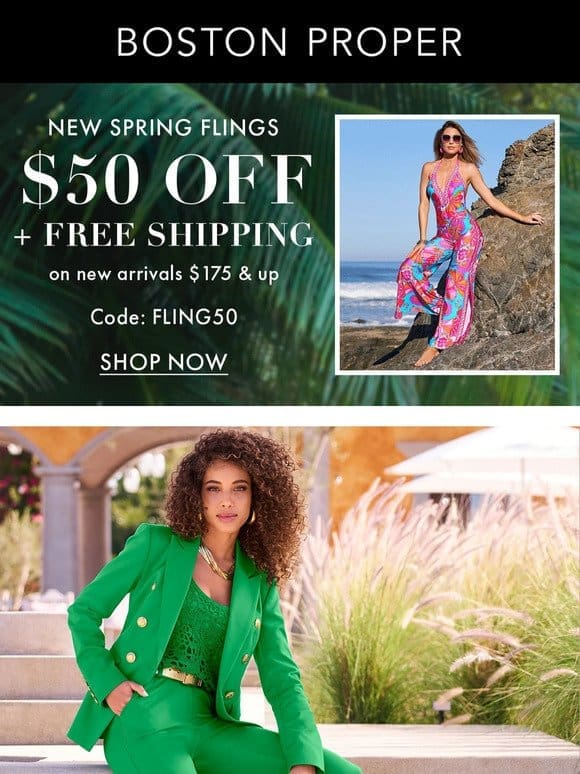$50 OFF $175+ & FREE SHIPPING