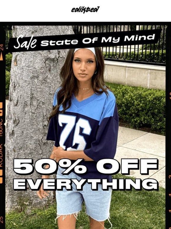 50% OFF SITEWIDE❤️‍
