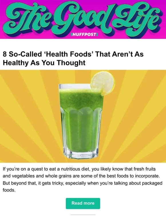 8 so-called ‘health foods’ that aren’t as healthy as you thought