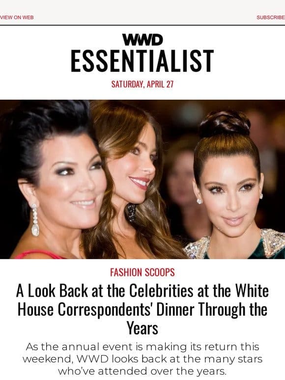 A Look Back at the Celebrities at the White House Correspondents’ Dinner Through the Years