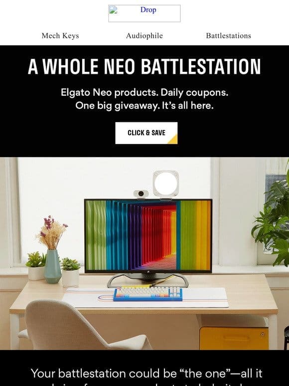 A Whole Neo Battlestation Awaits
