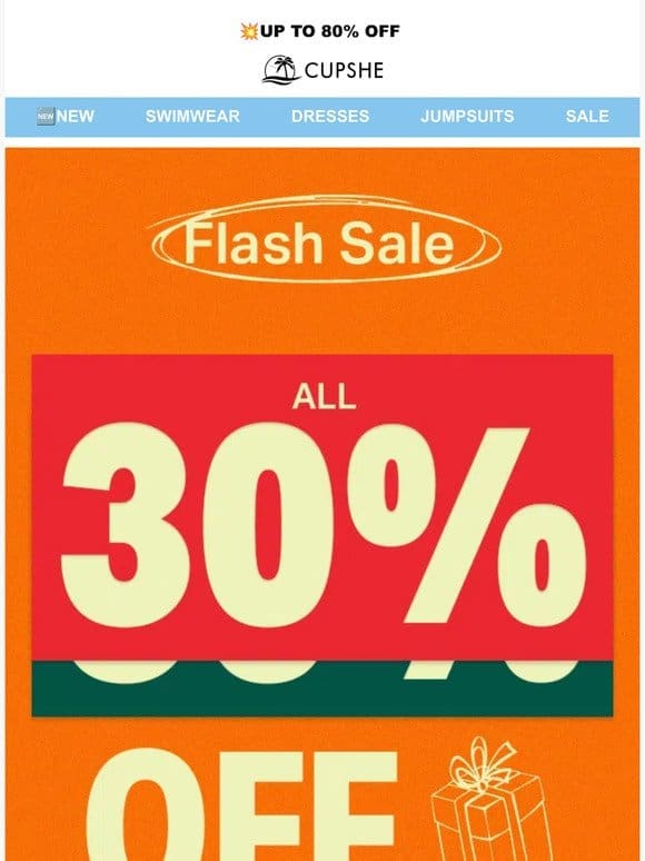ATTN: Flash Sale ⚡ALl 30% OFF
