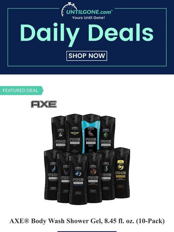AXE® Body Wash Shower Gel | Women’s Cozy Tie-Dye Lounge Set | Bluetooth Speaker