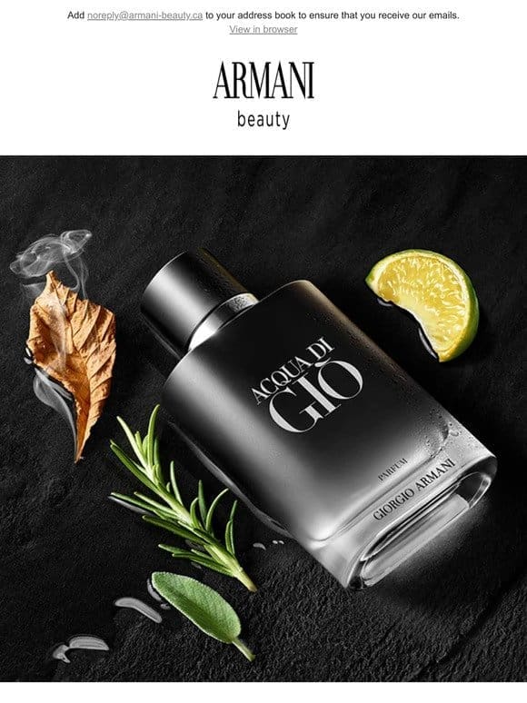Acqua di Giò Parfum: Masculine， essential， elegant