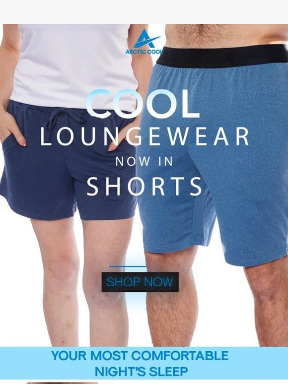 All New Loungewear Shorts