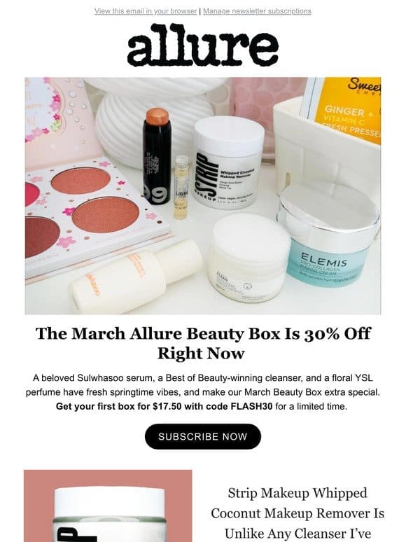 Allure Beauty Box Is 30% Off Right Now