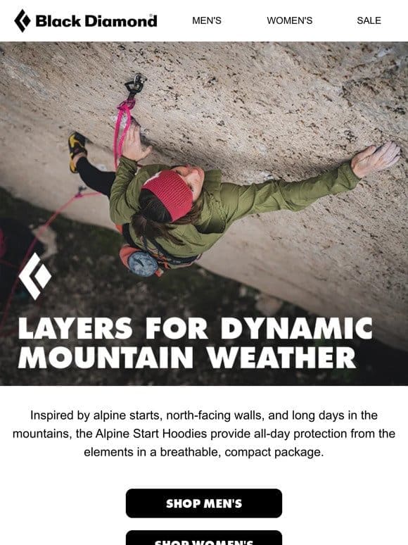 Alpine Start: All-Day Weather Protection