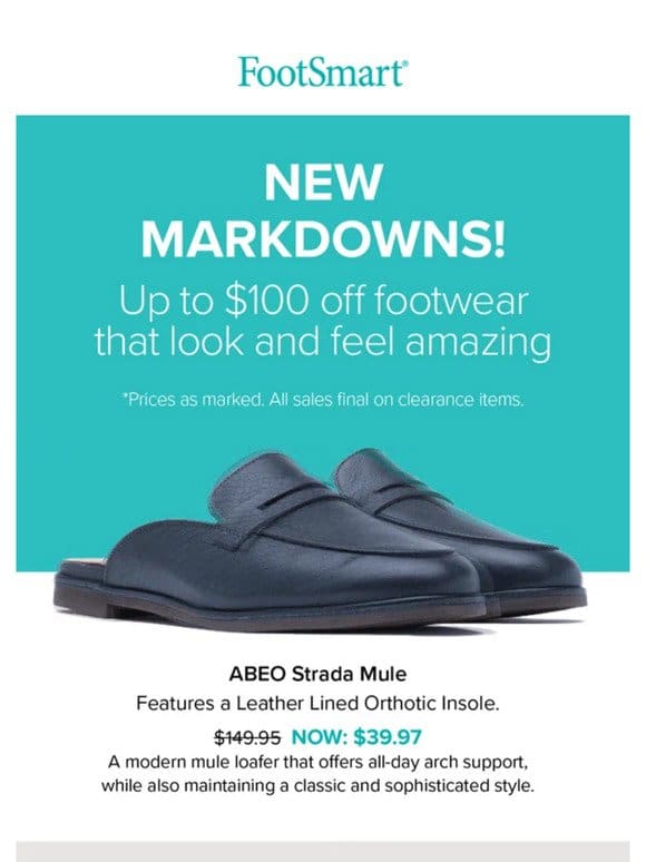 Amazing Savings!   Shop NEW Markdowns!