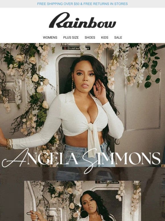 Angela Simmons X Rainbow From $5.99!   Shop the Edit