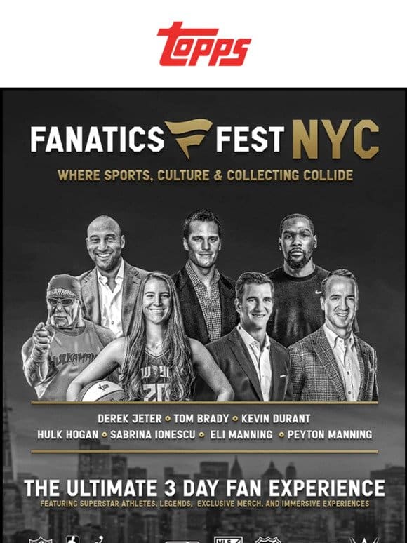 Announcing Fanatics Fest NYC!