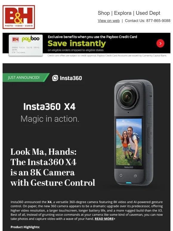 Announcing Insta360 X4 8K Camera + New Releases from NAB 2024， including Hollyland， Rode， Core， Teradek， and More!