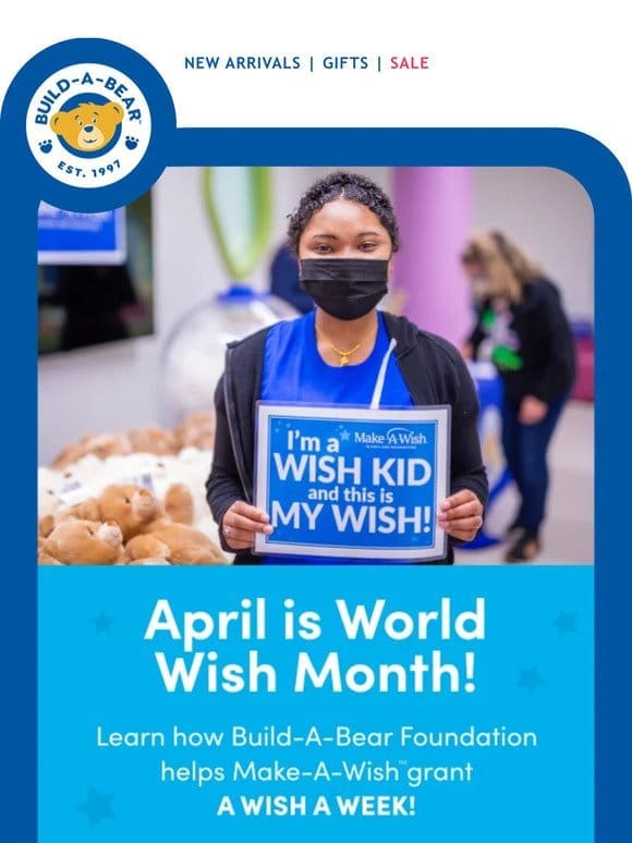 April Is World Wish Month!