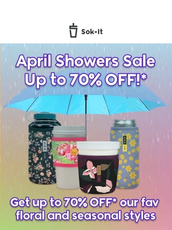 April Showers Sale ☔️