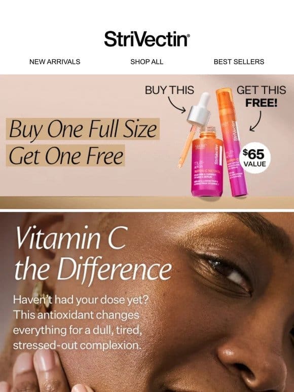 BOGO: Vitamin C for Eyes & Face ✨