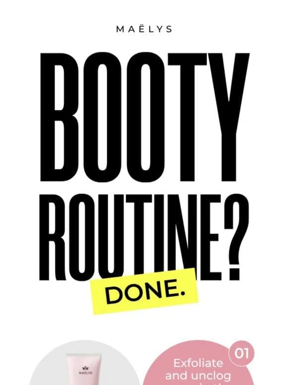 BOOTY ROUTINE ✅