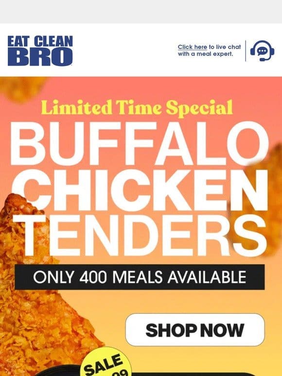 Back by Popular Demand: Buffalo Chicken Tenders!