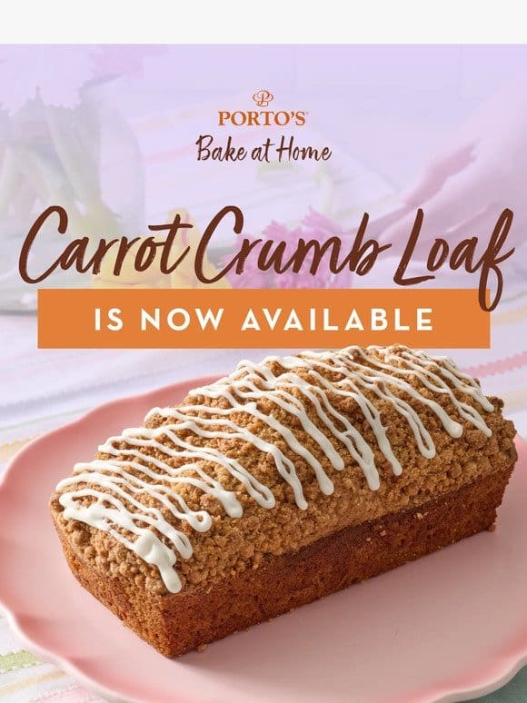 Baker， Carrot Crumb Loaf is BACK!