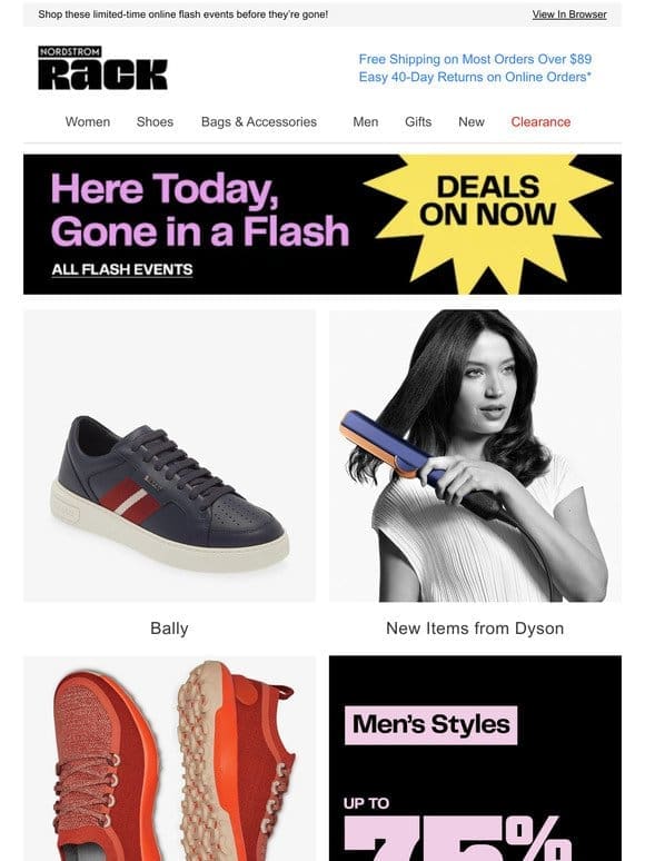 Bally | New Items from Dyson | Allbirds | And More!