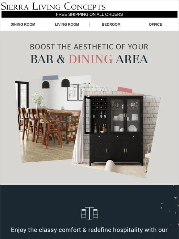 Bar & Hutch: Sip， Store， & Style – Your Way