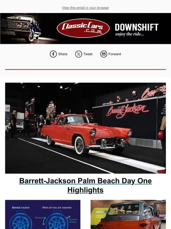 Barrett-Jackson Palm Beach Day One Highlights