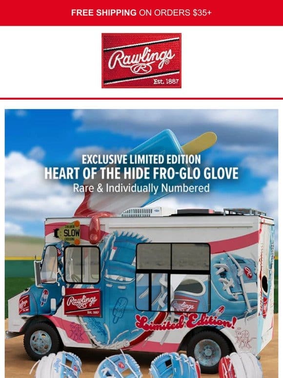 Baseball’s Back! Get this Limited Edition Glove to Celebrate
