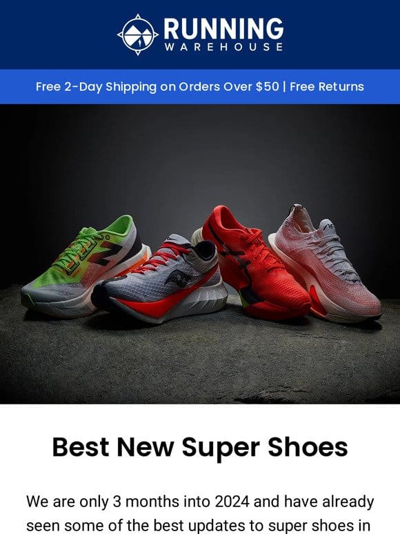 Best New Super Shoes of 2024