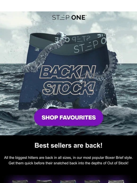 Best sellers – BACK IN STOCK!
